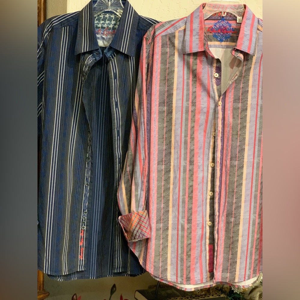 Robert Graham Shirt Bundle Size Large